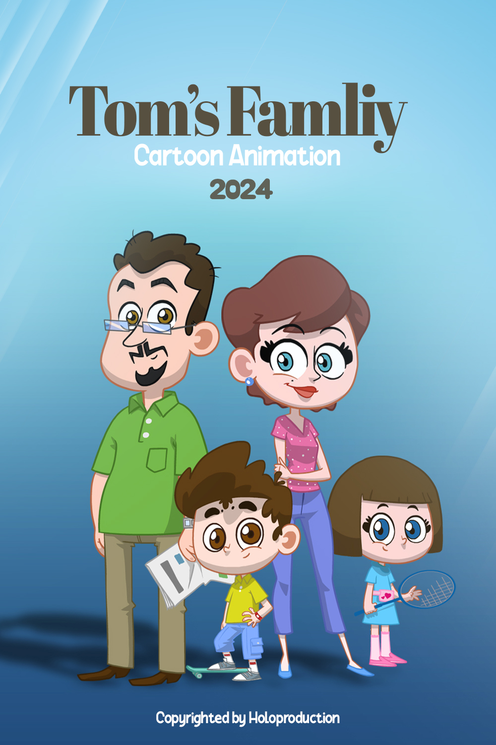 2d animation-Tom's Family
